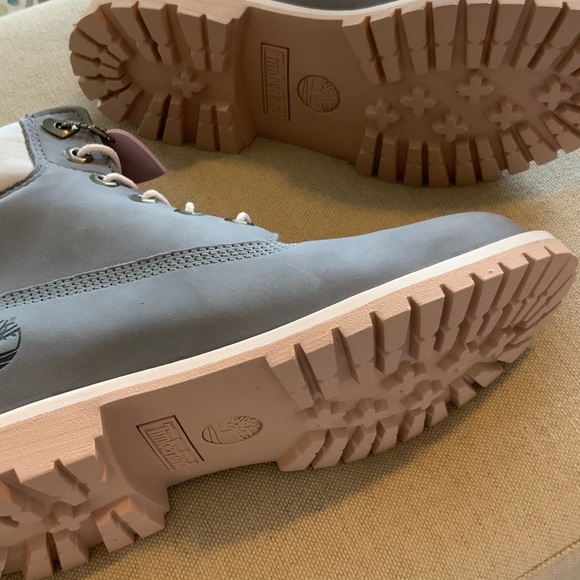 TIMBERLAND Jayne Waterproof Boot 🥾 Grey Suede - Picture 5 of 7